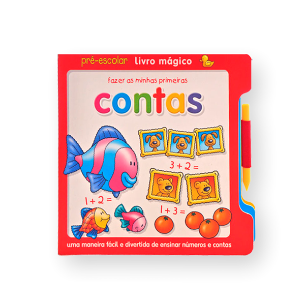 AS MINHAS PRIMEIRAS CONTAS (Livro mágico)