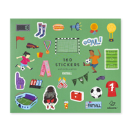 160 STICKERS - FOOTBALL
