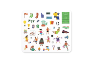 160 STICKERS - FOOTBALL
