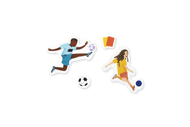 160 STICKERS FOOTBALL