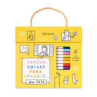 TANTAS COISAS PARA COLORIR... EM CASA