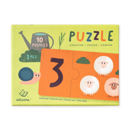 PUZZLE CONTAR - 2 PEÇAS