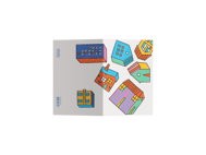 POSTCARD - HOUSES - FLYING