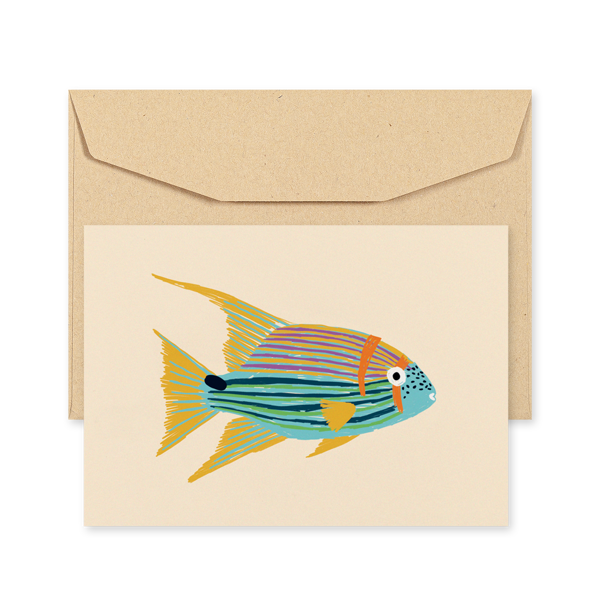 POSTCARD - FISHES - SYMPHORICHTHYS SPILURUS
