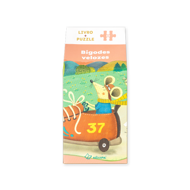 BIGODES VELOZES — LIVRO + PUZZLE (50 PCS)