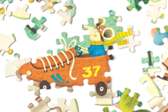 BIGODES VELOZES — LIVRO + PUZZLE (50 PCS)